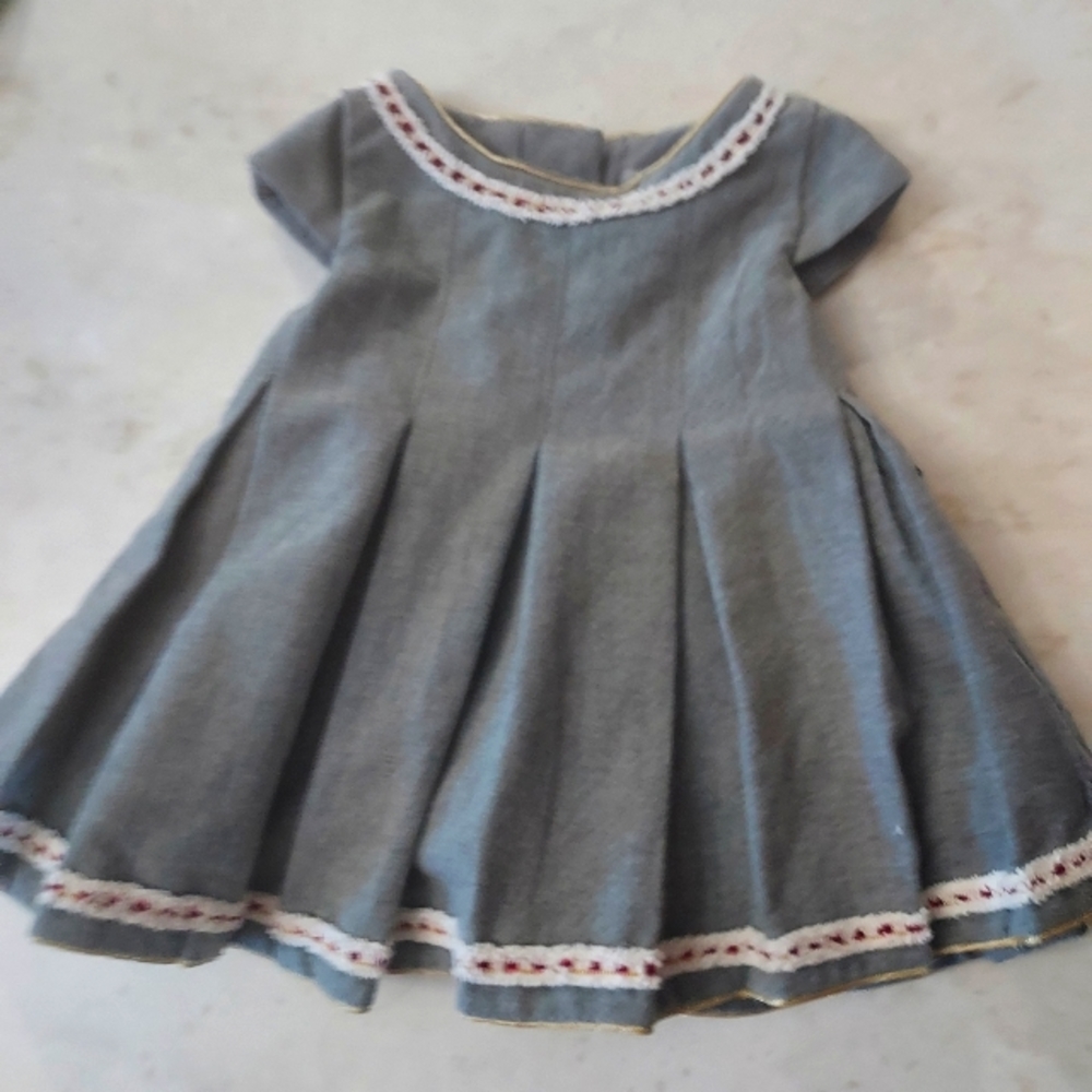 Adorable ruffled baby dress